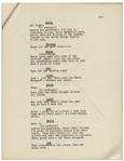 Moe Howard's 42pp. Script of Texaco Star Theater Starring Milton Berle & The Three Stooges With Shemp -- From May 1950 Annotated by Moe With His Signatures -- 8.5 x 11 -- Very Good
